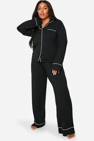 Boohoo Grande Taille,Ensemble De Pyjama Premium Super Doux