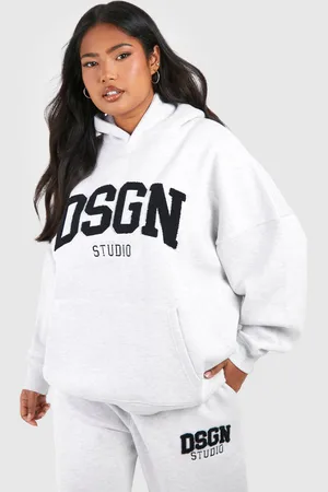 Boohoo Grande Taille,Sweat À Capuche Oversize En Tissu Éponge