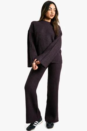 Boohoo Ensemble Oversize À Col Ras,Du