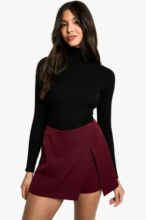 Boohoo Jupe,Short Portefeuille Fendue