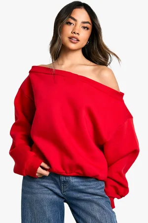 Boohoo Sweat À Épaules Dénudées