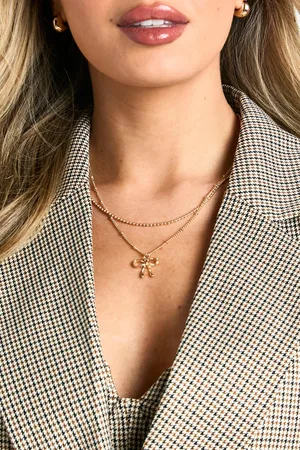 Boohoo Collier À Chaînes En Nœud
