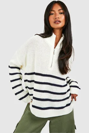 Boohoo Pull À Col Zippé