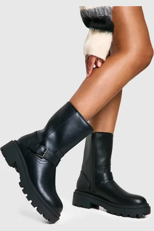 Boohoo Bottines À Talon Et Détail Élastiqué