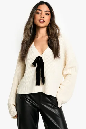 Boohoo Cardigan À Détail En Maille