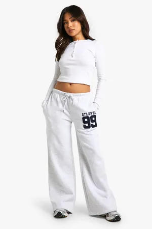 Boohoo "Petite",Jogging Large À Écussons