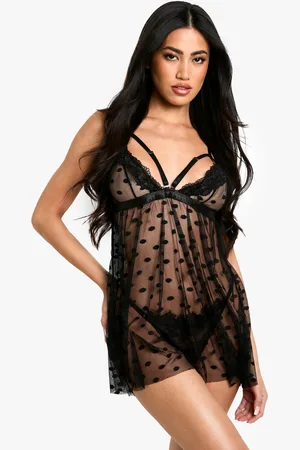 Boohoo Nuisette À Bretelles Et Pois