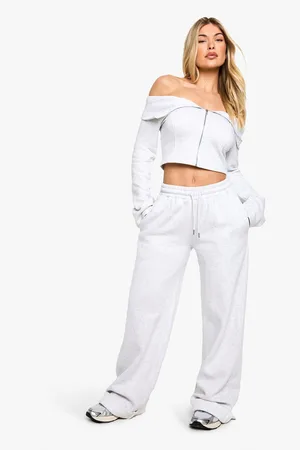 Boohoo Jogging Droit À Ourlets Retroussés