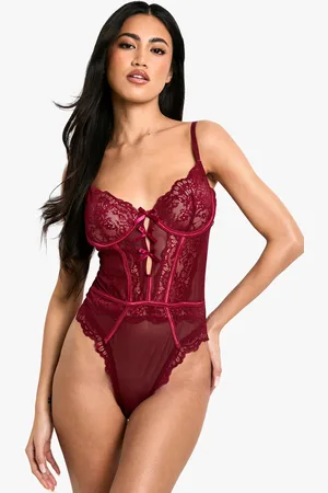 Boohoo Body À Découpe Et Nœud