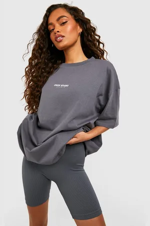 Boohoo Short Cycliste Côtelé Sans Coutures