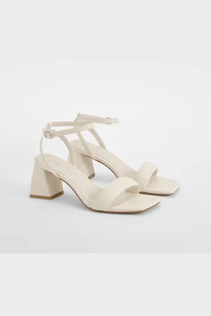 Boohoo Sandales Matelassées À Talon Aiguille Et Brides