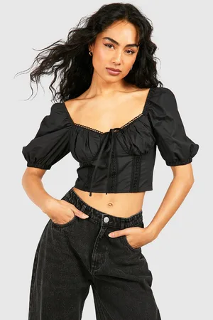 Boohoo Corset En Coton