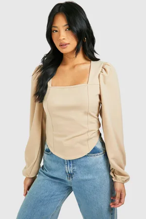 Boohoo "Petite",Corset À Manches Longues