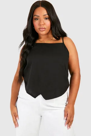 Boohoo Grande Taille,Caraco Asymétrique