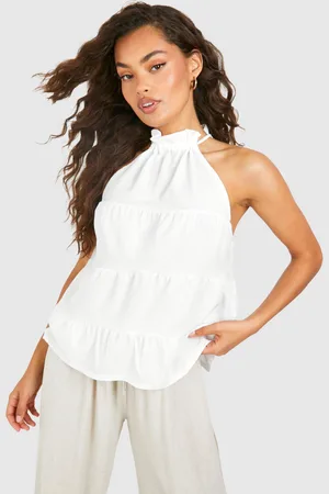 Boohoo Caraco Texturé À Volants