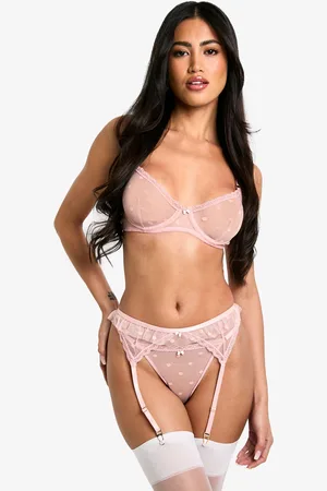 Boohoo Soutien,Gorge À Armatures Et Nœud