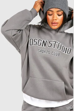 Boohoo Sweat À Capuche Oversize À Slogan Dsgn Studio