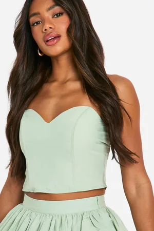 Boohoo Corset À Imprimé Cœur