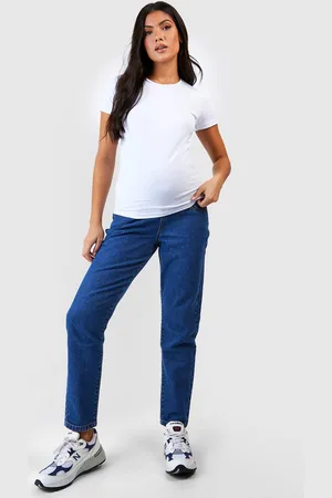 Boohoo Maternité,Jean Mom De Grossesse