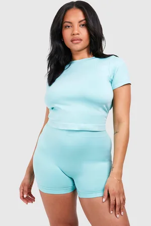 Boohoo Grande Taille,Short Cycliste Premium Sans Coutures
