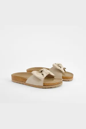 Boohoo Claquettes Nouées,Pointure Large