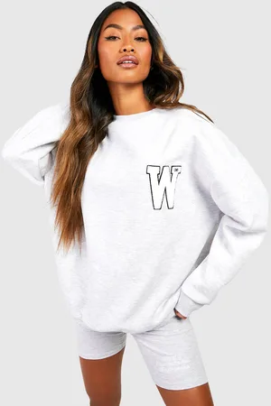 Boohoo Ensemble Avec Sweat Et Short Cycliste