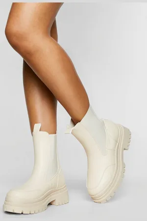 Boohoo Bottes Chelsea À Plateforme