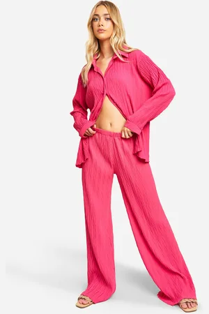 Boohoo Ensemble Avec Chemise Oversize Et Pantalon Large