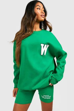 Boohoo Ensemble Avec Sweat Et Short Cycliste