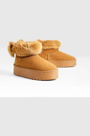 Boohoo Bottines À Plateforme Et Bordure En Synthétique