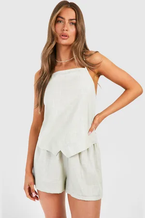 Boohoo Caraco Asymétrique En Coton