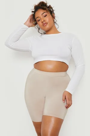 Boohoo Grande Taille,Short Cycliste Soyeux