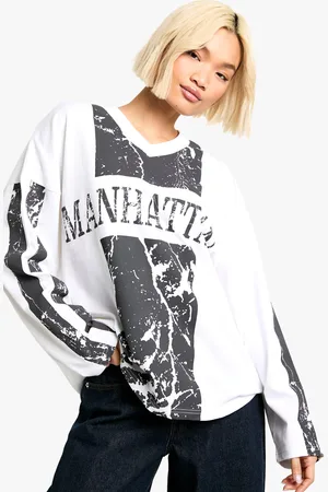 Boohoo Top À Col V Oversize,Man