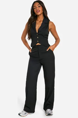 Boohoo Pantalon Droit Habillé