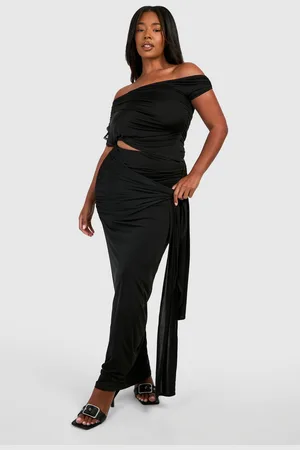 Boohoo Grande Taille,Jupe Longue Cache