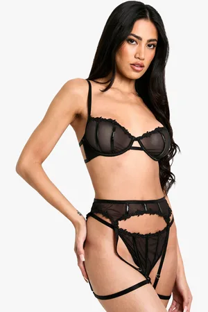 Boohoo Soutien,Gorge À Armatures Et Empiècement En Synthétique