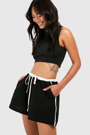 Boohoo Short Noué À Taille Contrastante