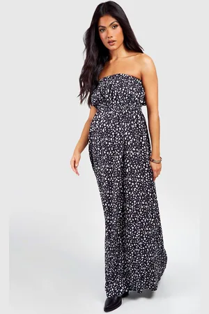 Boohoo Maternité,Robe De Grossesse Longue Bandeau