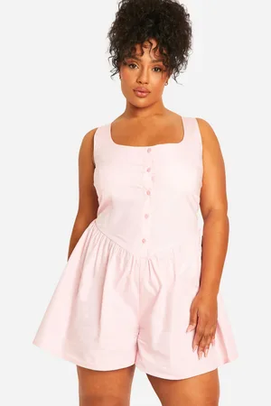 Boohoo Grande Taille,Combishort Corset
