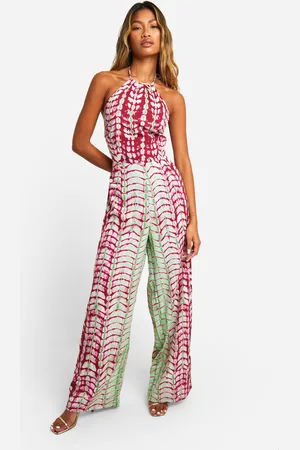 Boohoo Combinaison Dos Nu Tie Dye