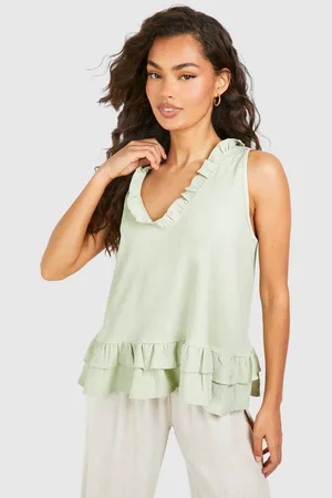 Boohoo Caraco Texturé Froncé