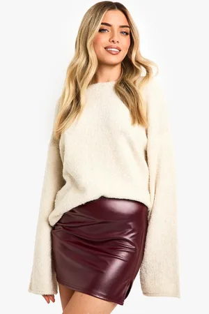 Boohoo Mini,Jupe Enduite