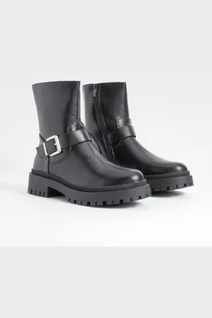 Boohoo Bottes Chelsea À Boucles