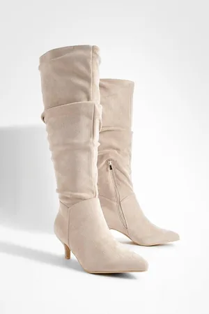 Boohoo Bottines Montantes À Petit Talon Aiguille