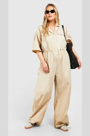 Boohoo Grande Taille,Combinaison Cargo Utilitaire