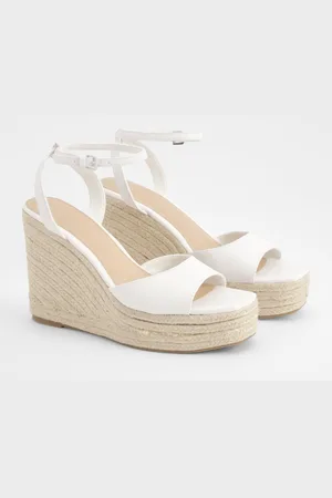 Boohoo Sandales Compensées À Bout Ouvert