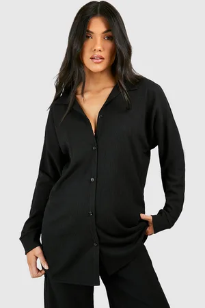 Boohoo Maternité,Chemise De Grossesse Oversize Texturée
