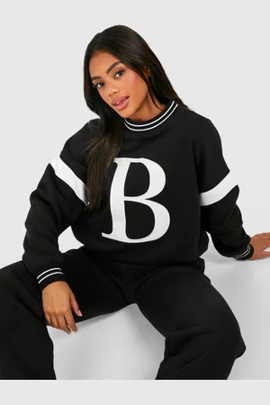 Boohoo Sweat Oversize À Slogan B