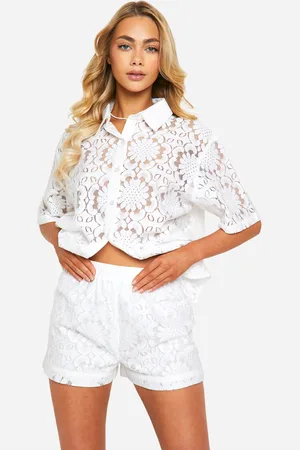 Boohoo Short En Dentelle