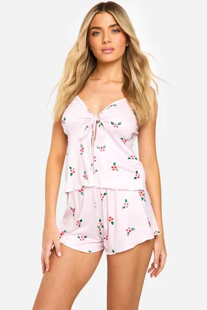 Boohoo Pyjama À Attaches Avec Short